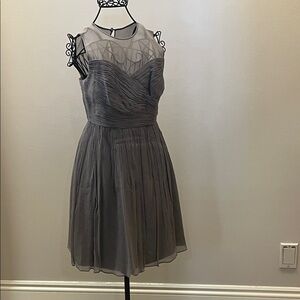 NWT J. Crew Clara dress in silk chiffon.